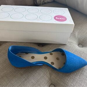 Boden Women's Vibrant Blue Flats